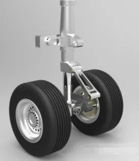 飞机起落架三维模型