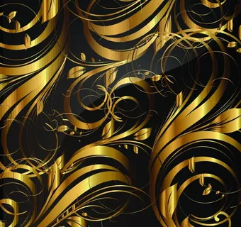 欧式金色花纹图片 欧式金色花纹图片