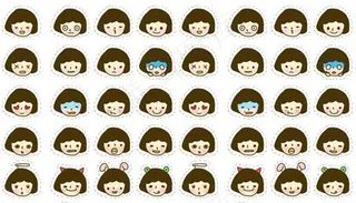 可爱娃娃头大全