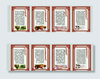 中医中药展板图片