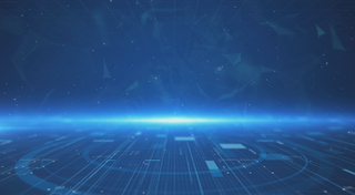 科技感粒子上升内容演绎展示科技感粒子上升内容演绎展示