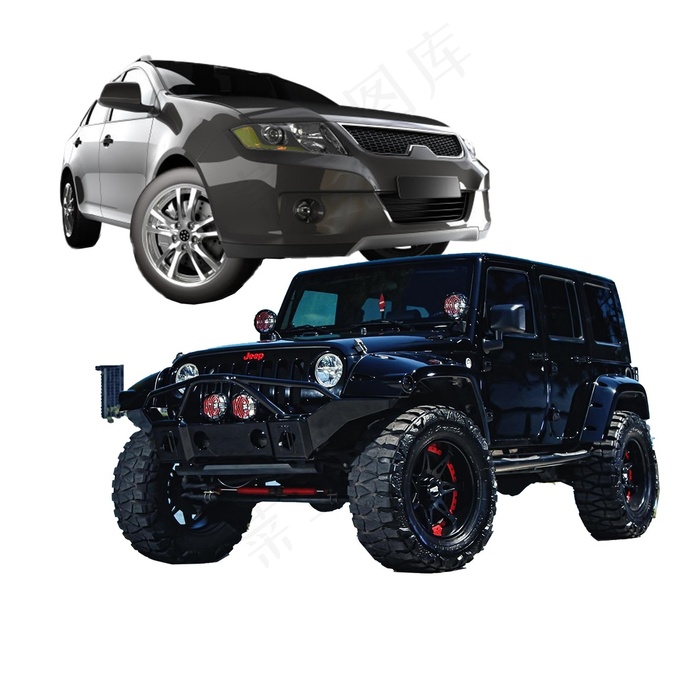 汽车免抠素材PSD分层