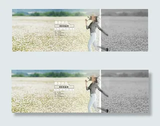 淘宝春季新品女装衬衫海报psd设计