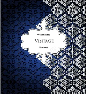 欧式花纹古典花纹花边框图片