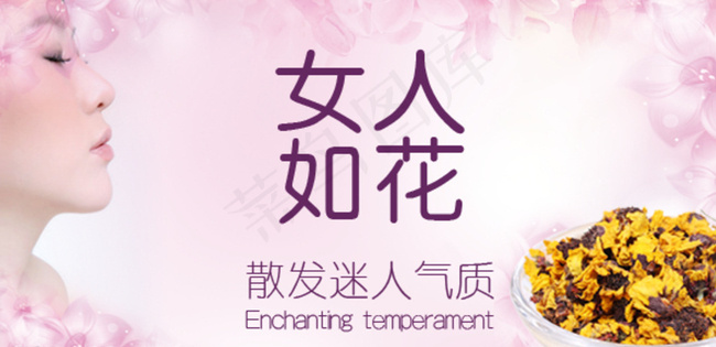 花瓣背景图片psd模版下载