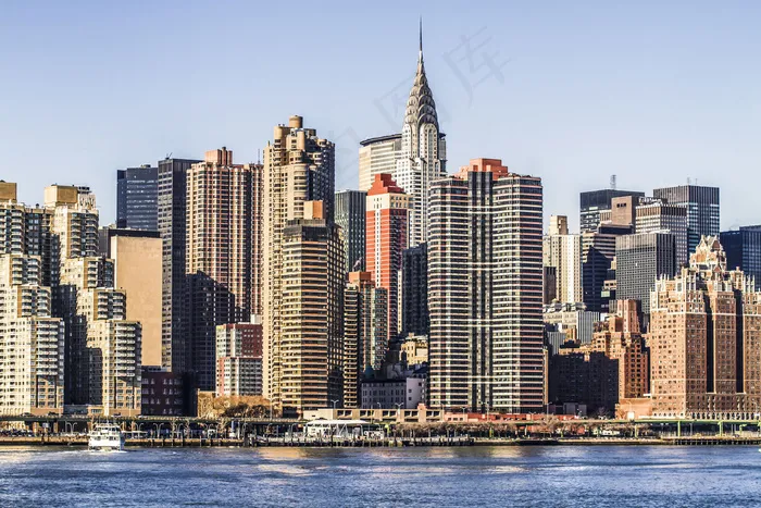 高楼林立的海上城市