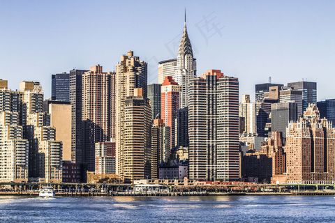 高楼林立的海上城市