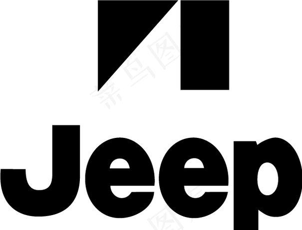 Jeep标志ai矢量模版下载