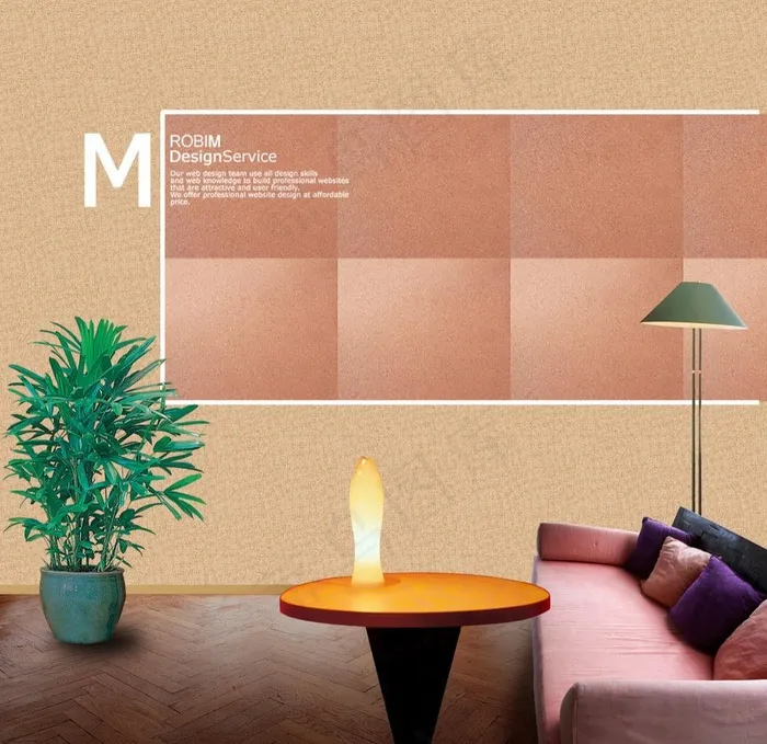 家居效果图 客厅设计psd模版下载