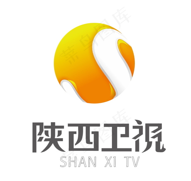 陕西卫视 电视台高清logo(1058X1007(DPI:96))psd模版下载