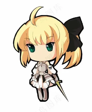 saber卡通图图片