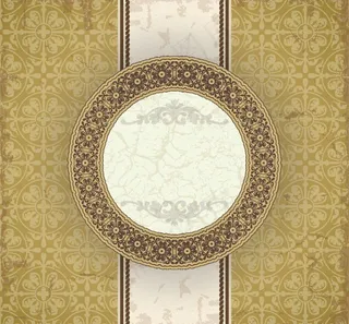 欧式花纹背景图片