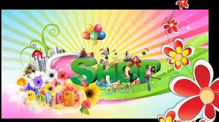 春天购物海报图片