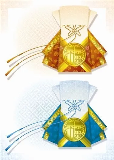 韩国春节矢量素材ai矢量模版下载