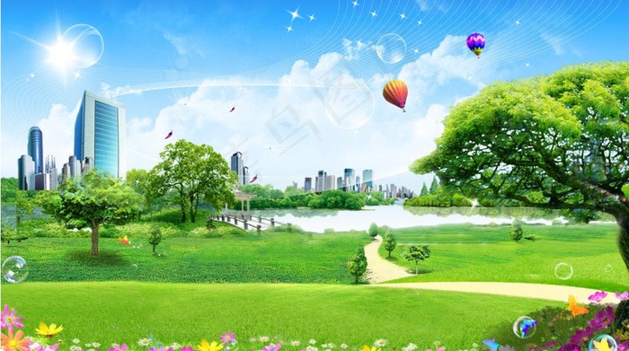 城市素材 （位图）图片