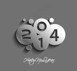 2014金属海报矢量素材