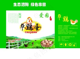 草鸡蛋包装图片
