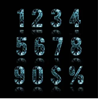 钻石数字
