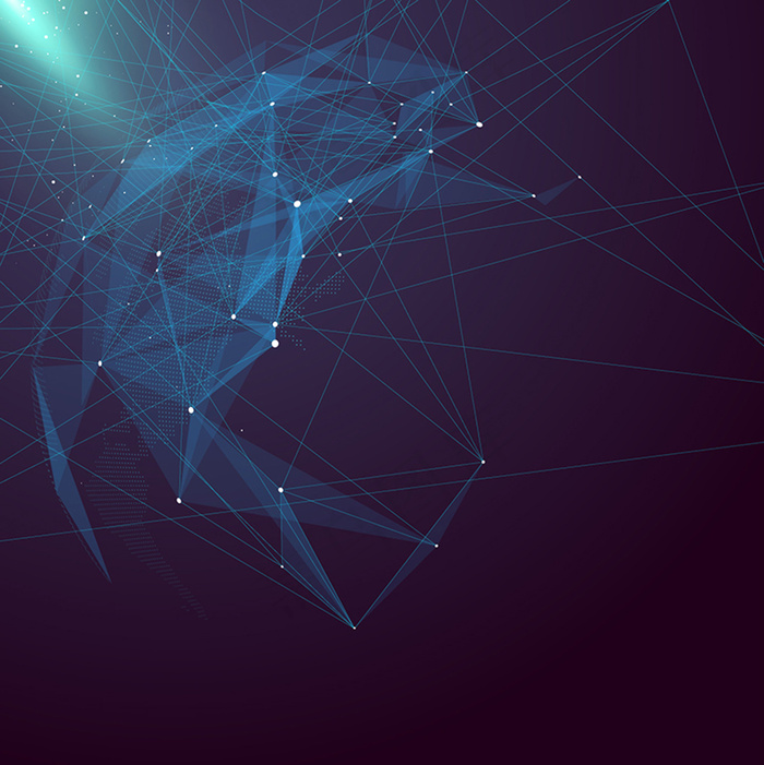 点线抽象背景图