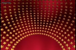 五角星云高清视频素材