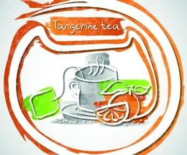 不同的水果茶设计矢量图04