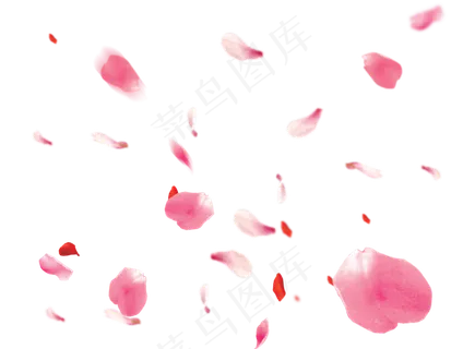 喜庆彩带飞溅装饰素材