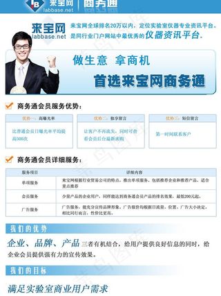 网站宣传单图片