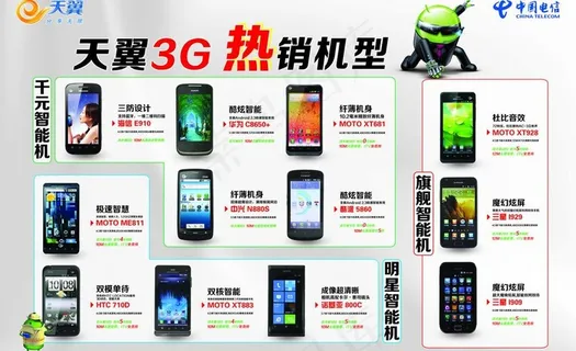 天翼宣传彩页图片