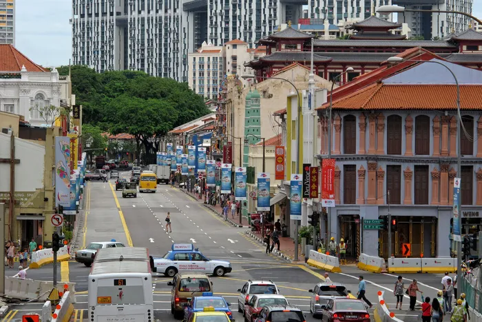 新加坡 南桥路 街景图片