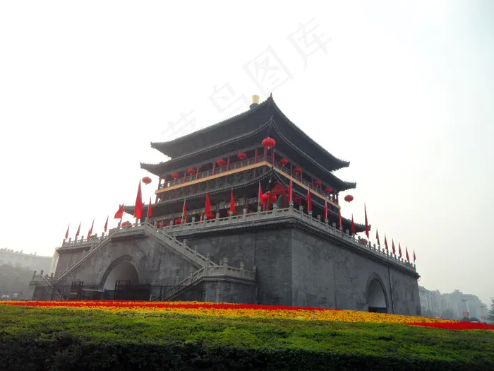 西安鼓楼图片