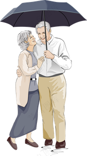 传统九九重阳节老人节PNG免扣素材