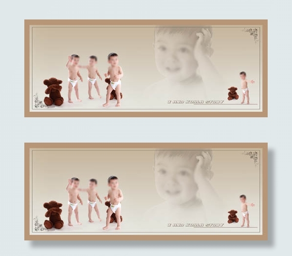 2012年影楼儿童模板杂锦集Vol...(5100X2050(DPI:254))psd模版下载