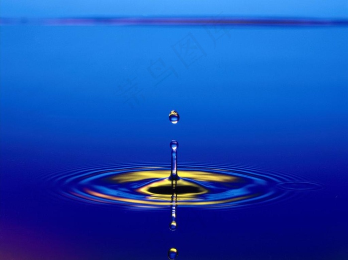 水滴 水纹图片