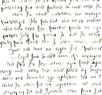 手写英文笔刷 下载