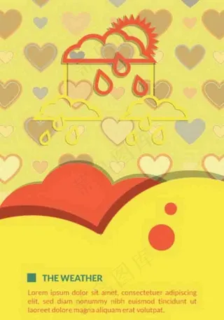 卡通天气素材