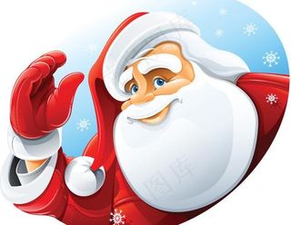 卡通圣诞老人图片