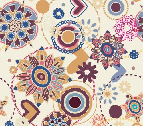 欧式花纹底纹图片