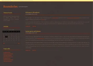 免费博客html模板图片