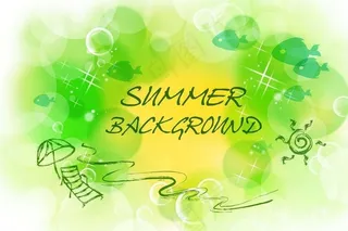 海滩风格背景图片