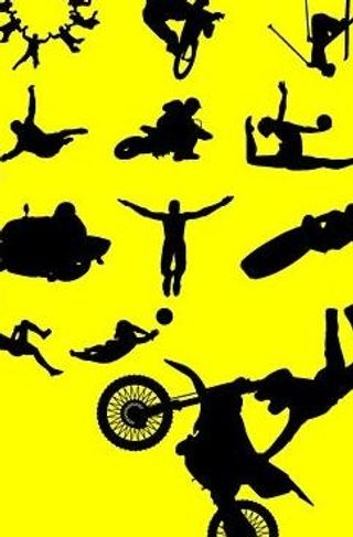 各种运动人物剪影矢量素材