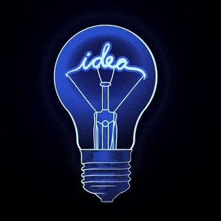 电灯泡矢量摘要