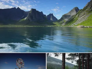 高清实拍自然风光延时摄影视频旅游宣...