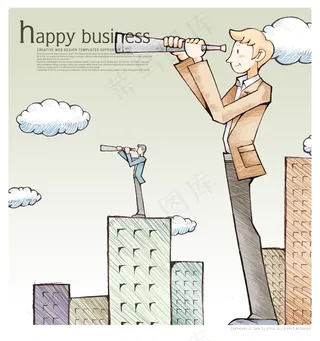 卡通人物 商业人物 分层素材 PS...