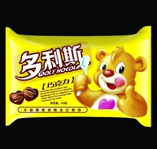 多利斯 巧克力包装图片