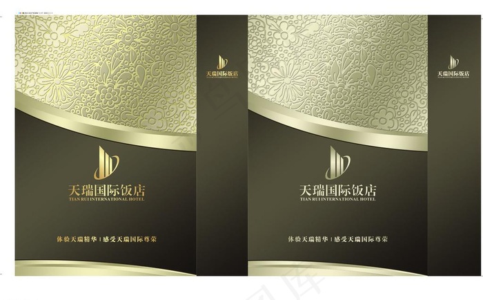 手提袋盒子图片(752X509)cdr矢量模版下载