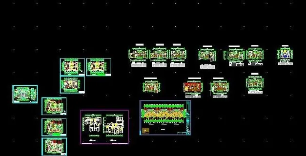 万科多套高层经典户型图集