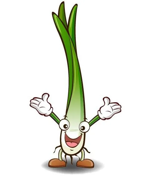 卡通大葱矢量图图片eps,ai矢量模版下载