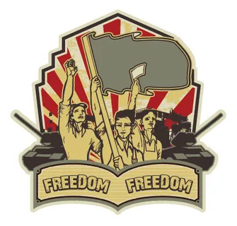 复古的人格上贴标签矢量素材