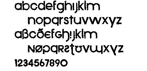 Xenophone 英文字体下载