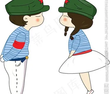 复古国货情侣t恤图片